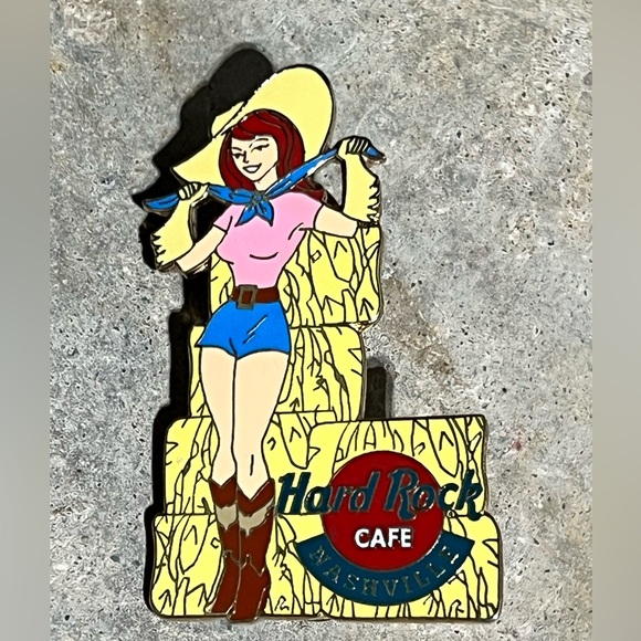 Jewelry - Vintage Hard Rock Cafe Pin - 2002